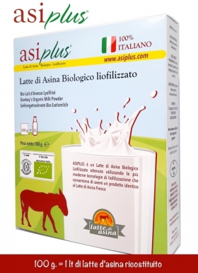 ASIPLUS BIO confezione 100g - Latte di Asina
