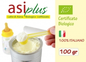 ASIPLUS BIO™ Leche de Burra BIO liofilizado 100g -  Leche de Burra liofilizado 